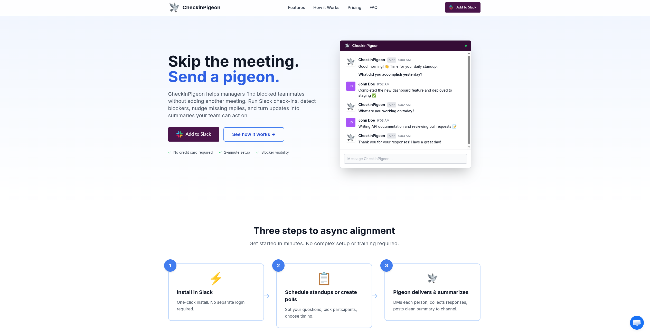 CheckinPigeon preview