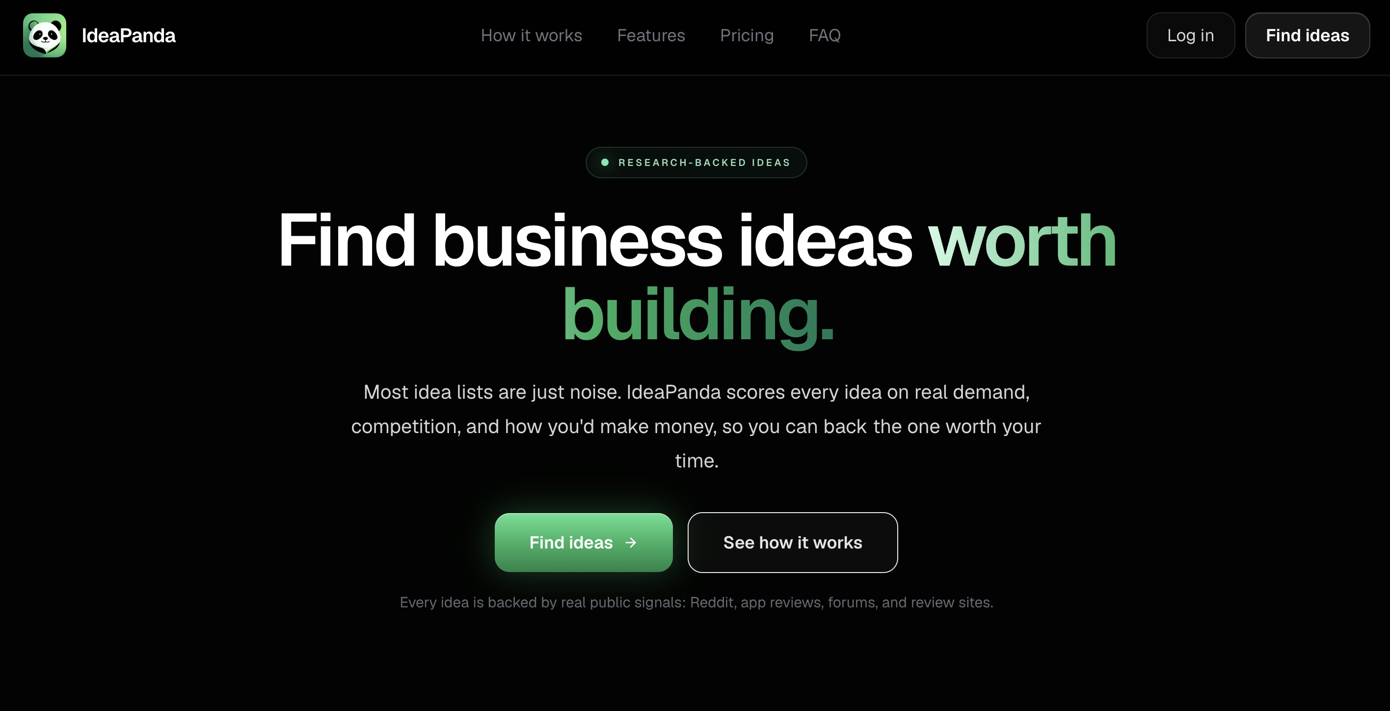 IdeaPanda screenshot